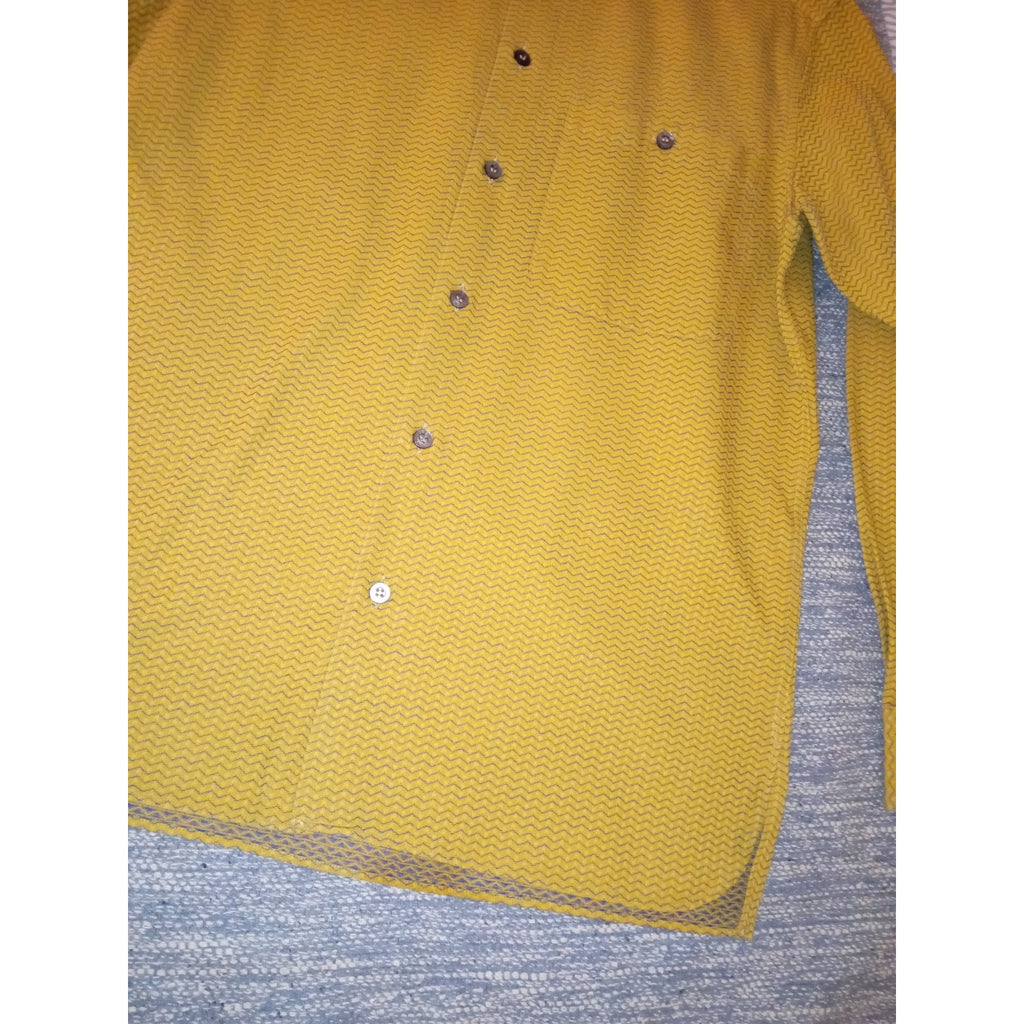 Vintage Men's Zenga Oversize dress Shirt Sz S