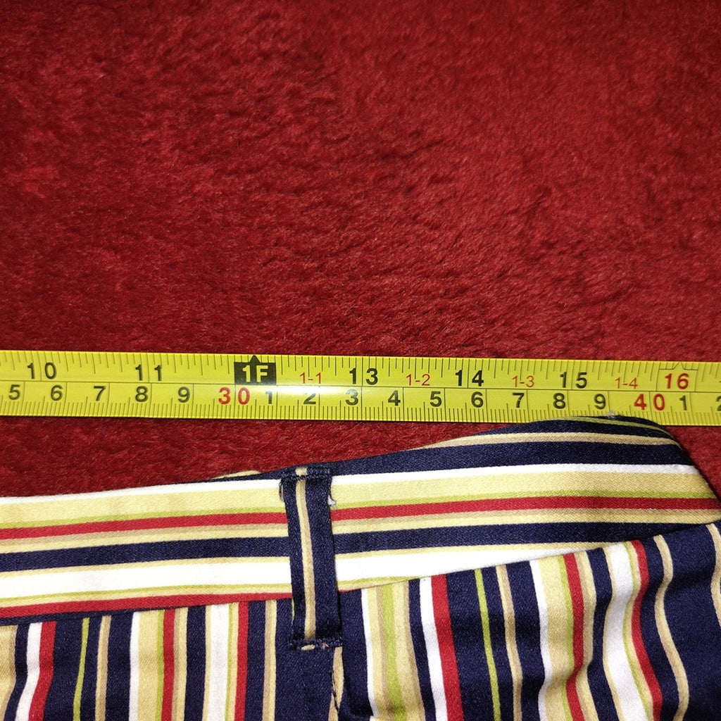 Sag Harbor Multicolor Striped Pants Sz 14
