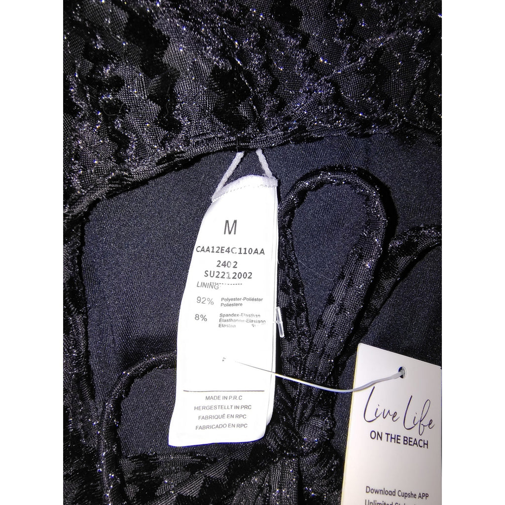 Cupshe Velour One Piece NWT Sz M