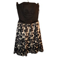 White House Black Market strapless dress Sz 2