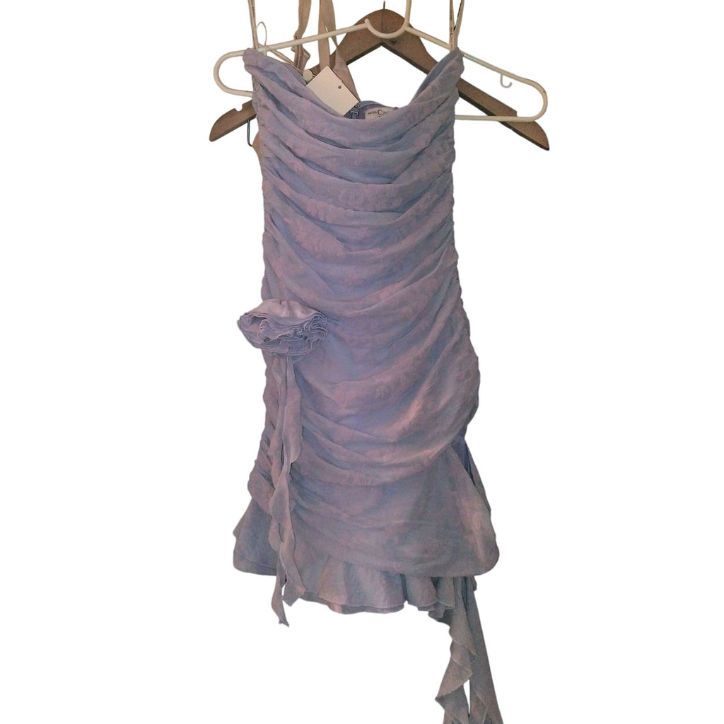 Miss Circle NWT Stretch Lace Strapless dress w/ cutout xxs - L