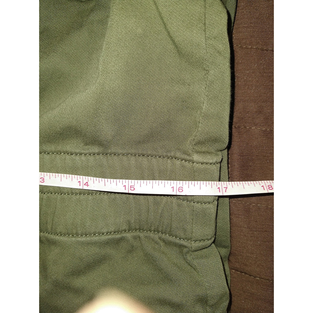 Warp + Weft Army Green Jumpsuit SZ M