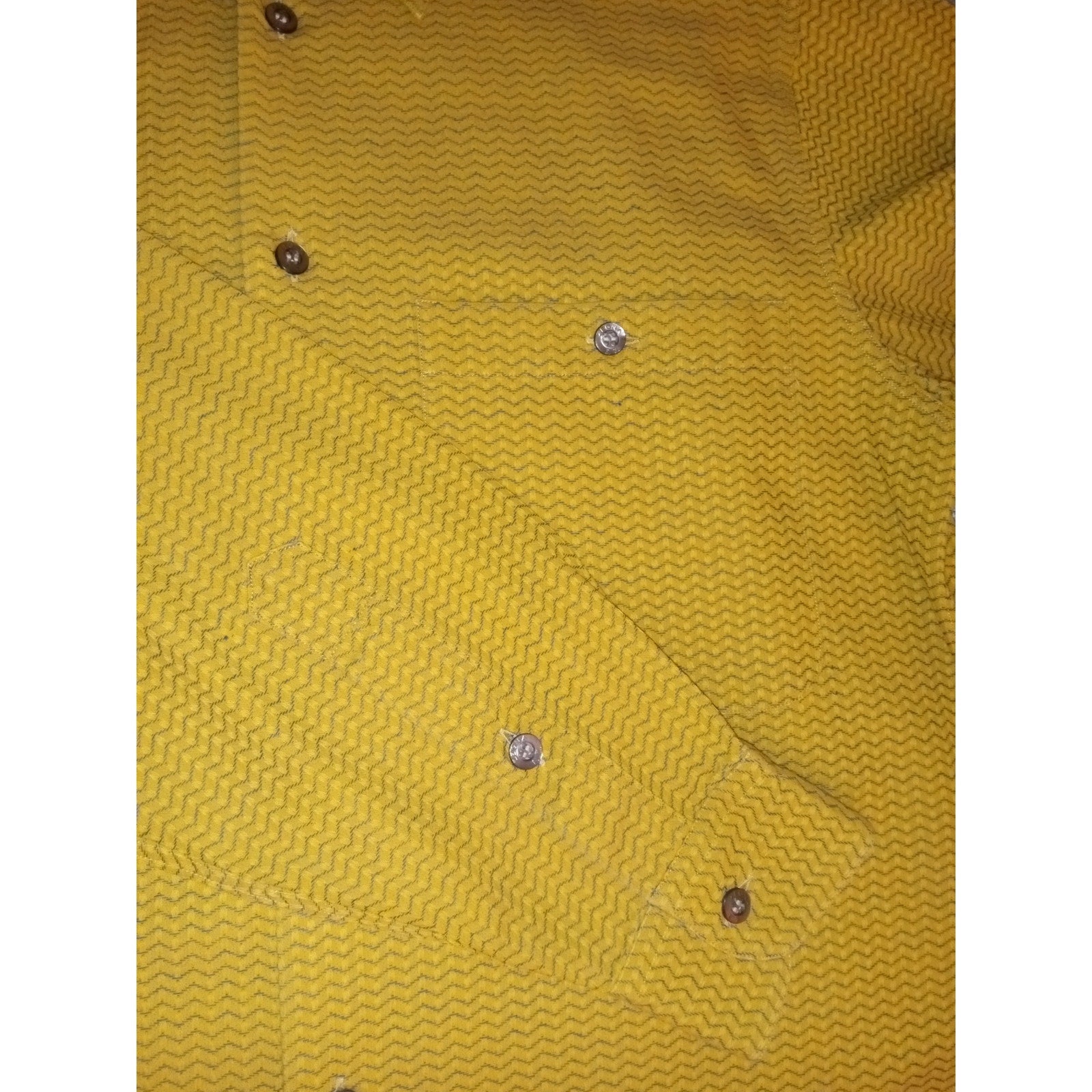 Vintage Men's Zenga Oversize dress Shirt Sz S