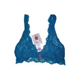 Fenty Teal Jeweled Lace Bra Sz M