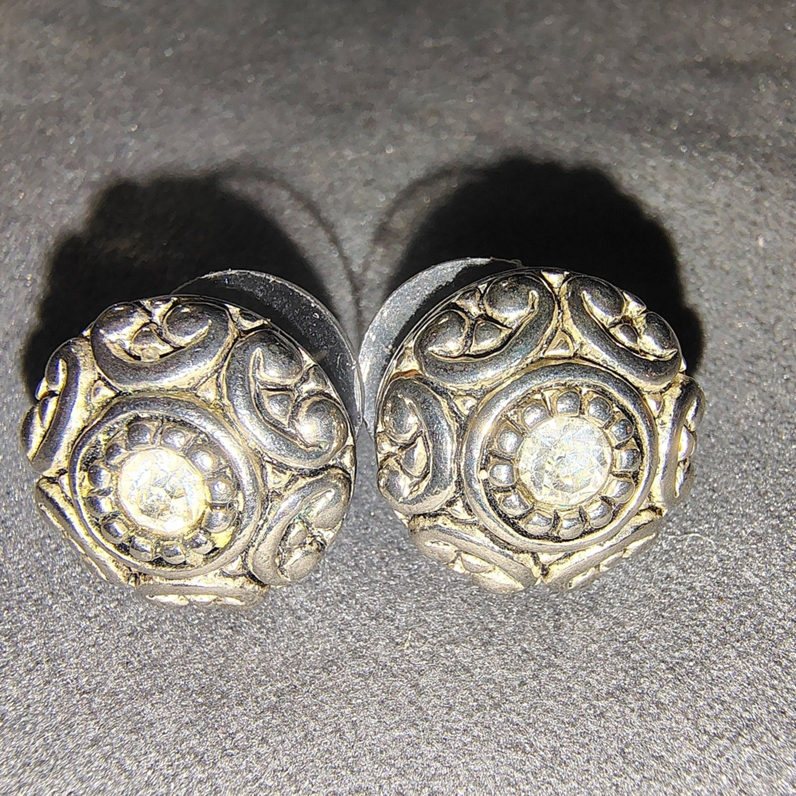 Elegant Silver Stud Earrings