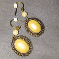 Vintage New Pearl Dangle Earrings