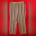 Sag Harbor Multicolor Striped Pants Sz 14