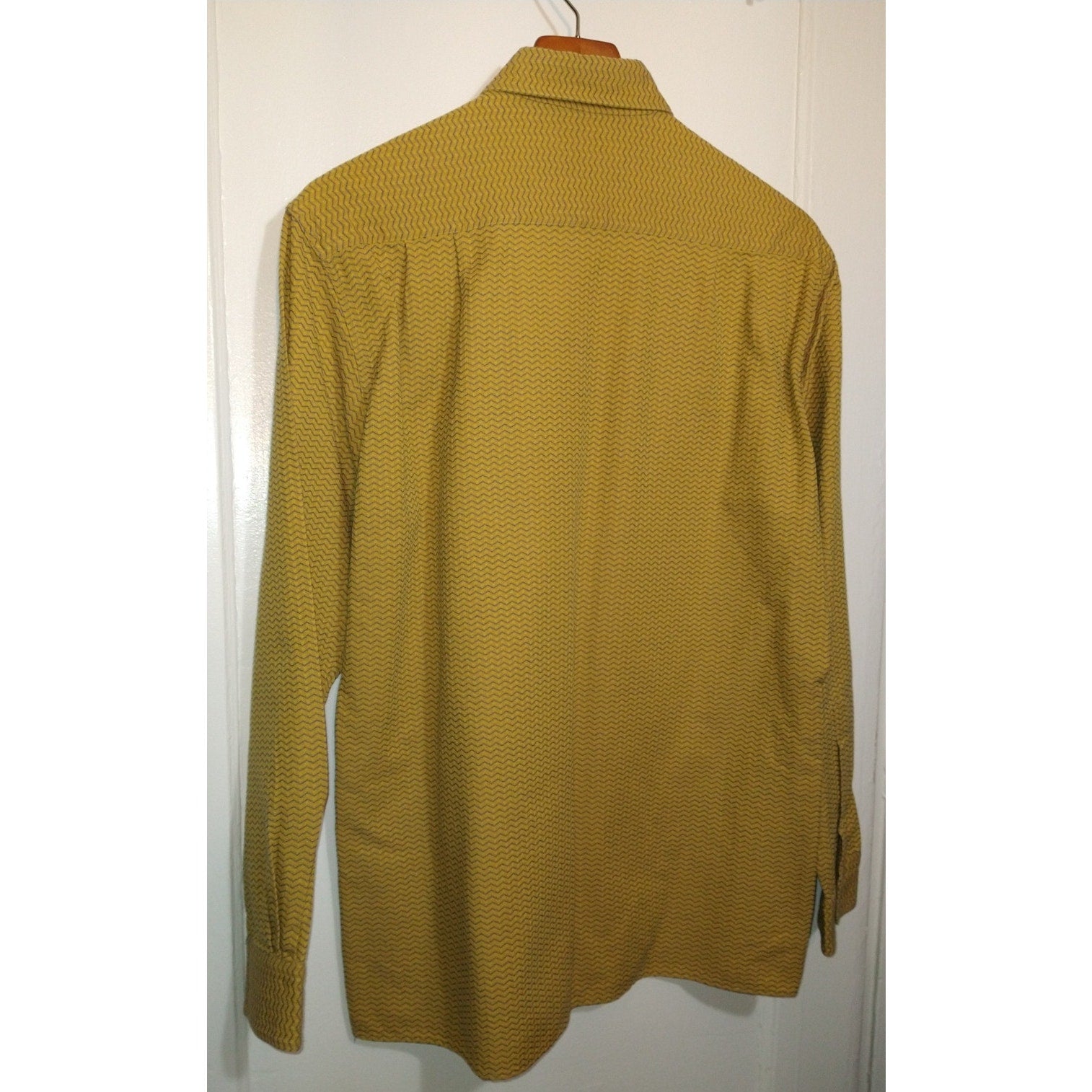 Vintage Men's Zenga Oversize dress Shirt Sz S
