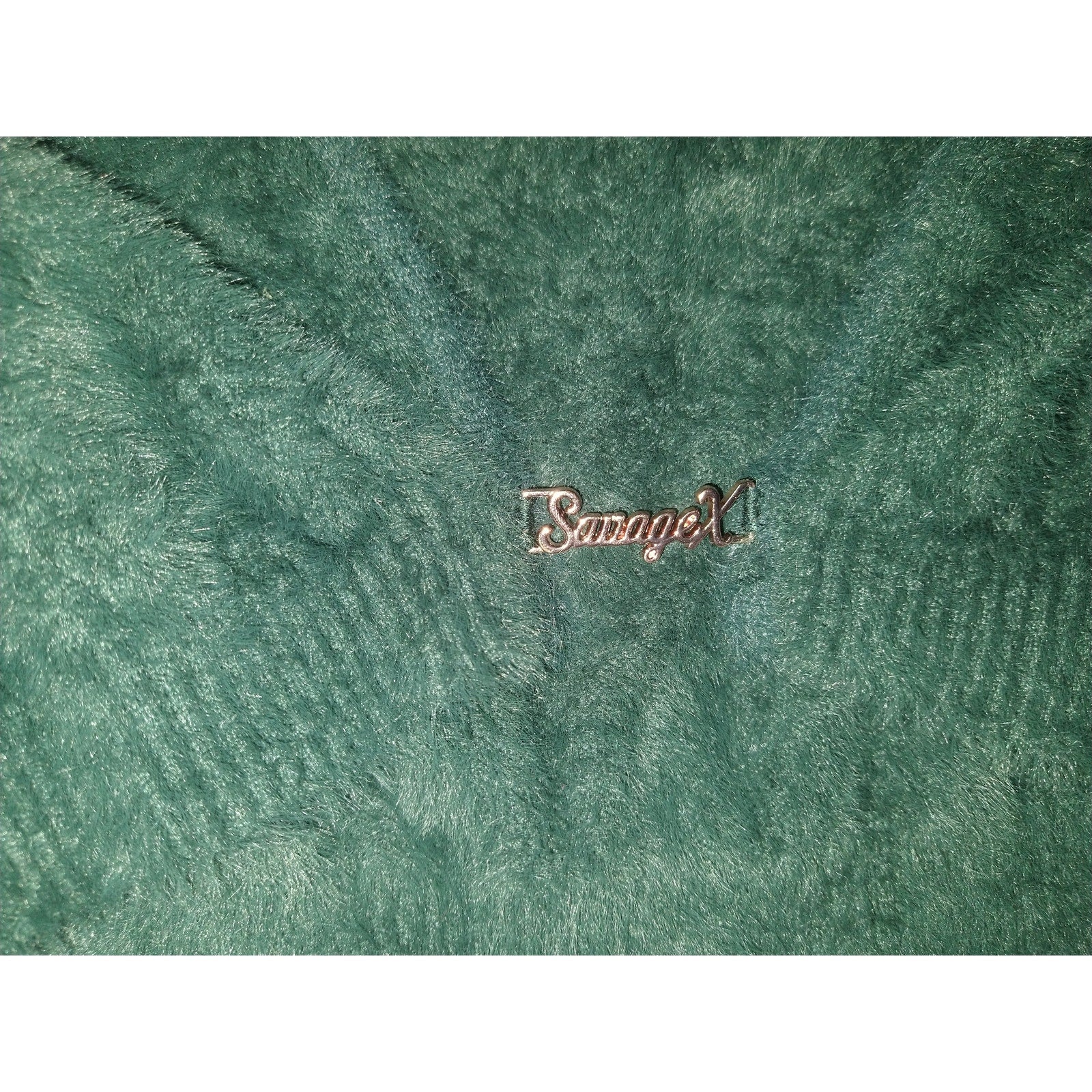 Savage Fenty x fuzzy green XS