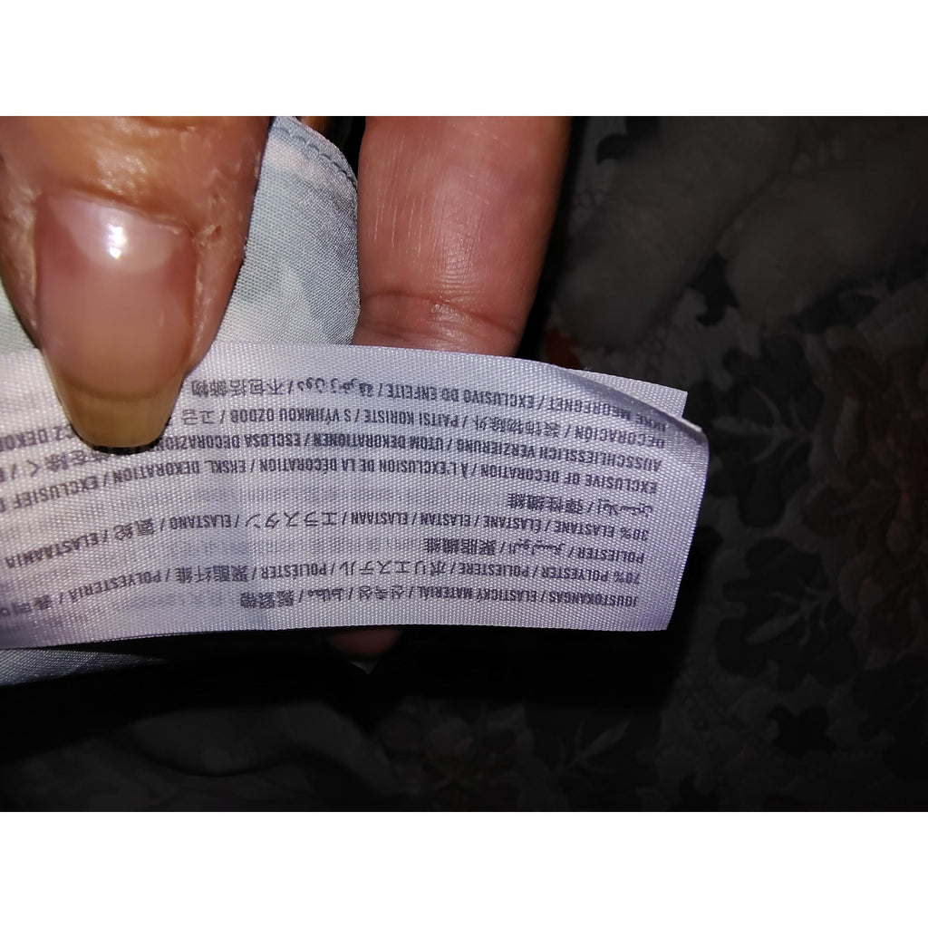 Abercrombie & Fich Floral Spaghetti strap Cropped Top Sz s