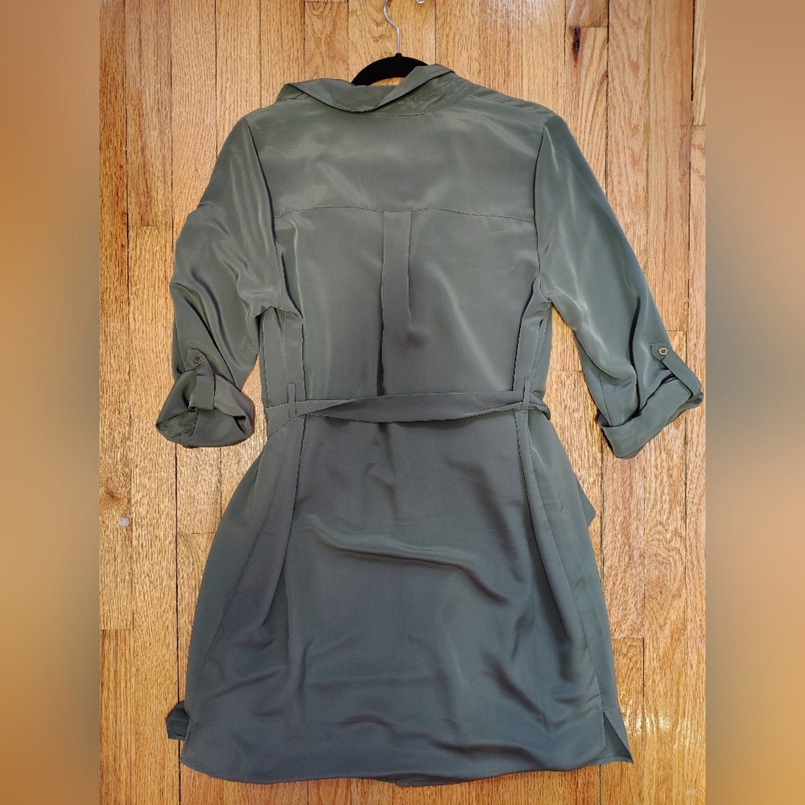Motherhood Olive Long Sleeve Dress SZ M