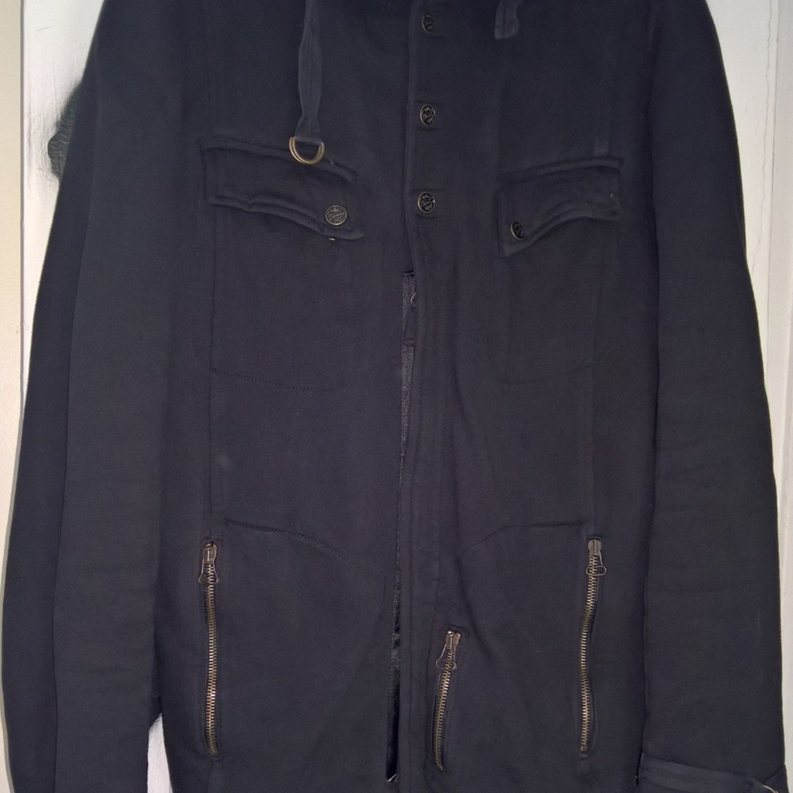 Vintage Diesel Cotton Heavy Hoodie NWOT Sz XL