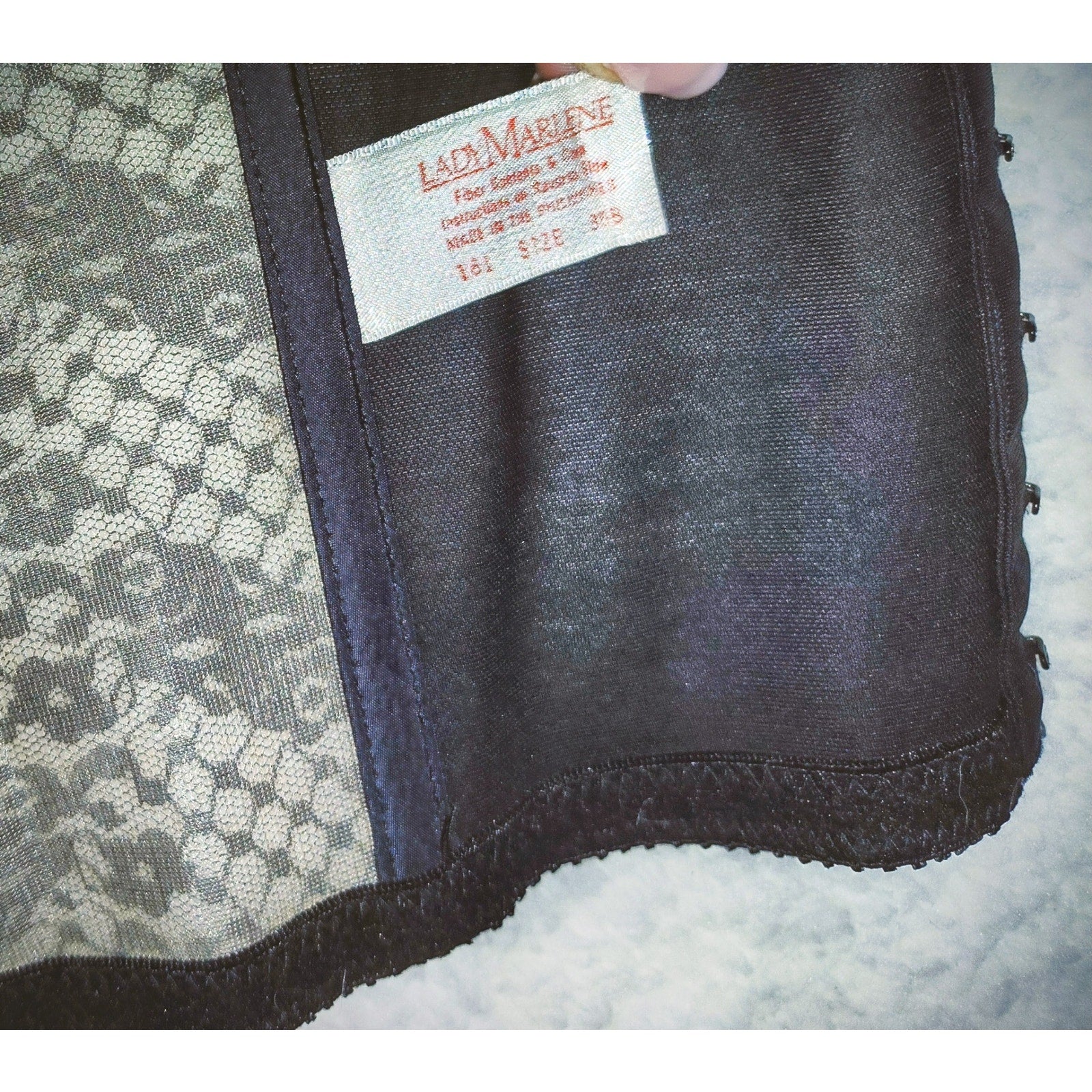 Vintage Lace Bustier - Size 34B