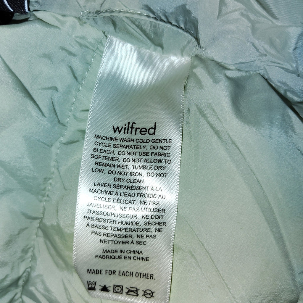 Wilfred Laramie Goose down Hooded Puffer  In mint Sz S
