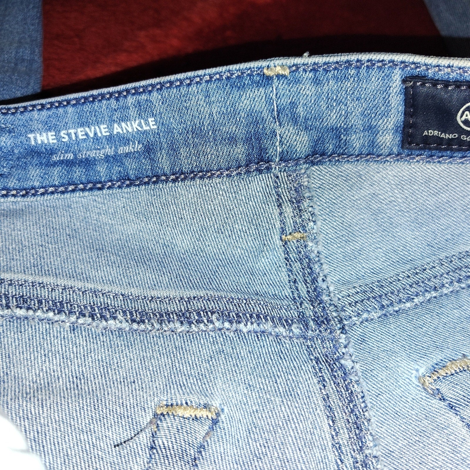 Ag Jeans The Stevie Ankle Sz 26