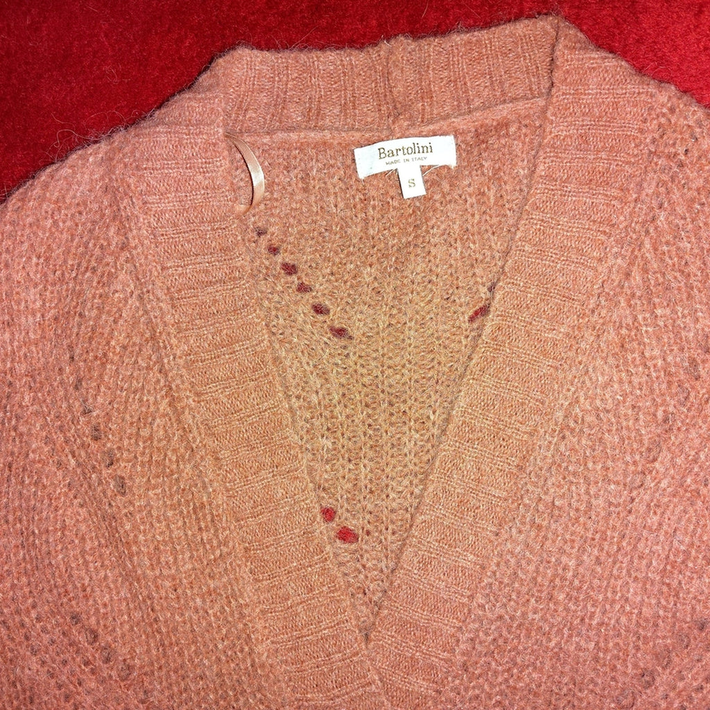 Bartolini Cozy Alpaca Knit Cardigan Sz S