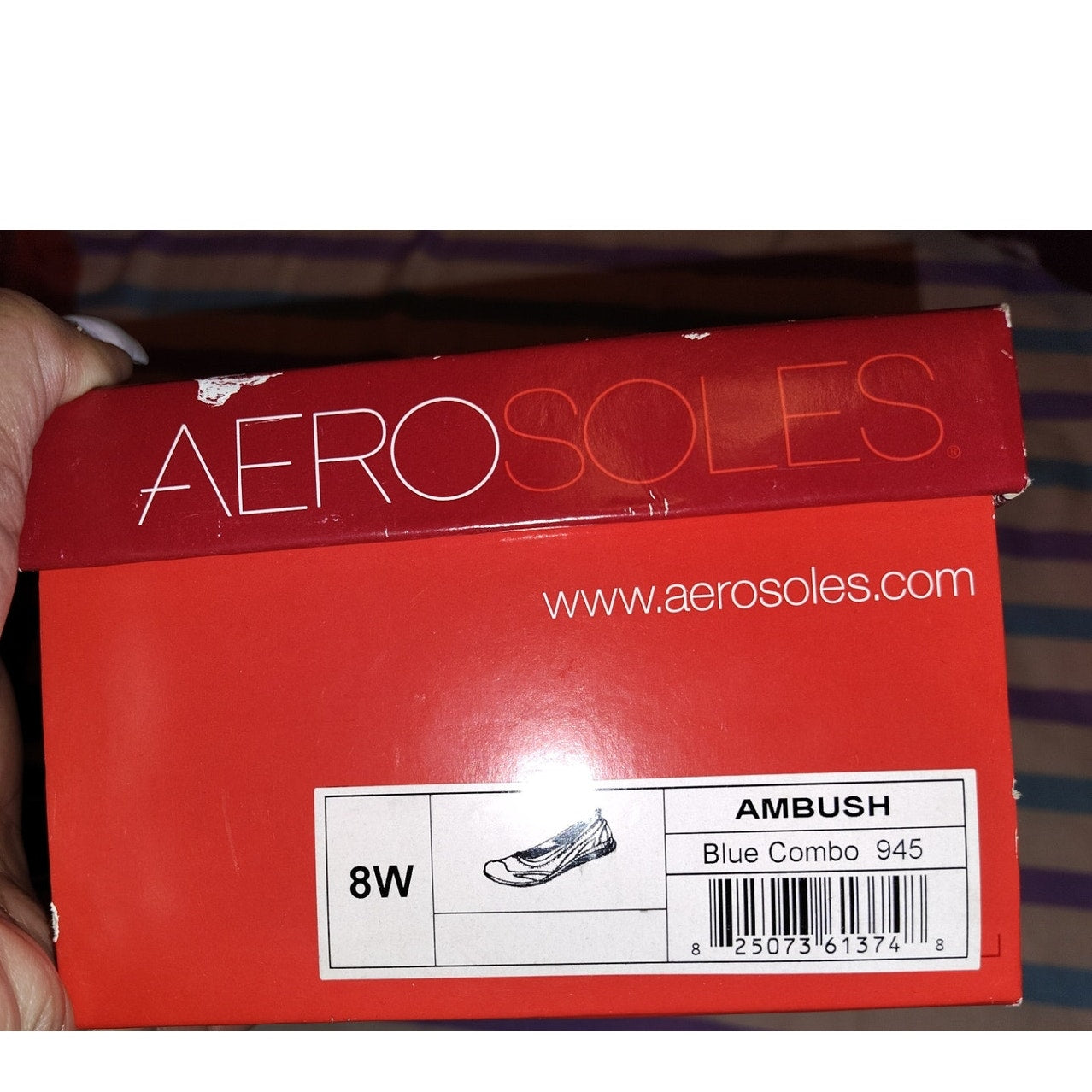 Aerosoles Ambush loafers in blue SZ 8w