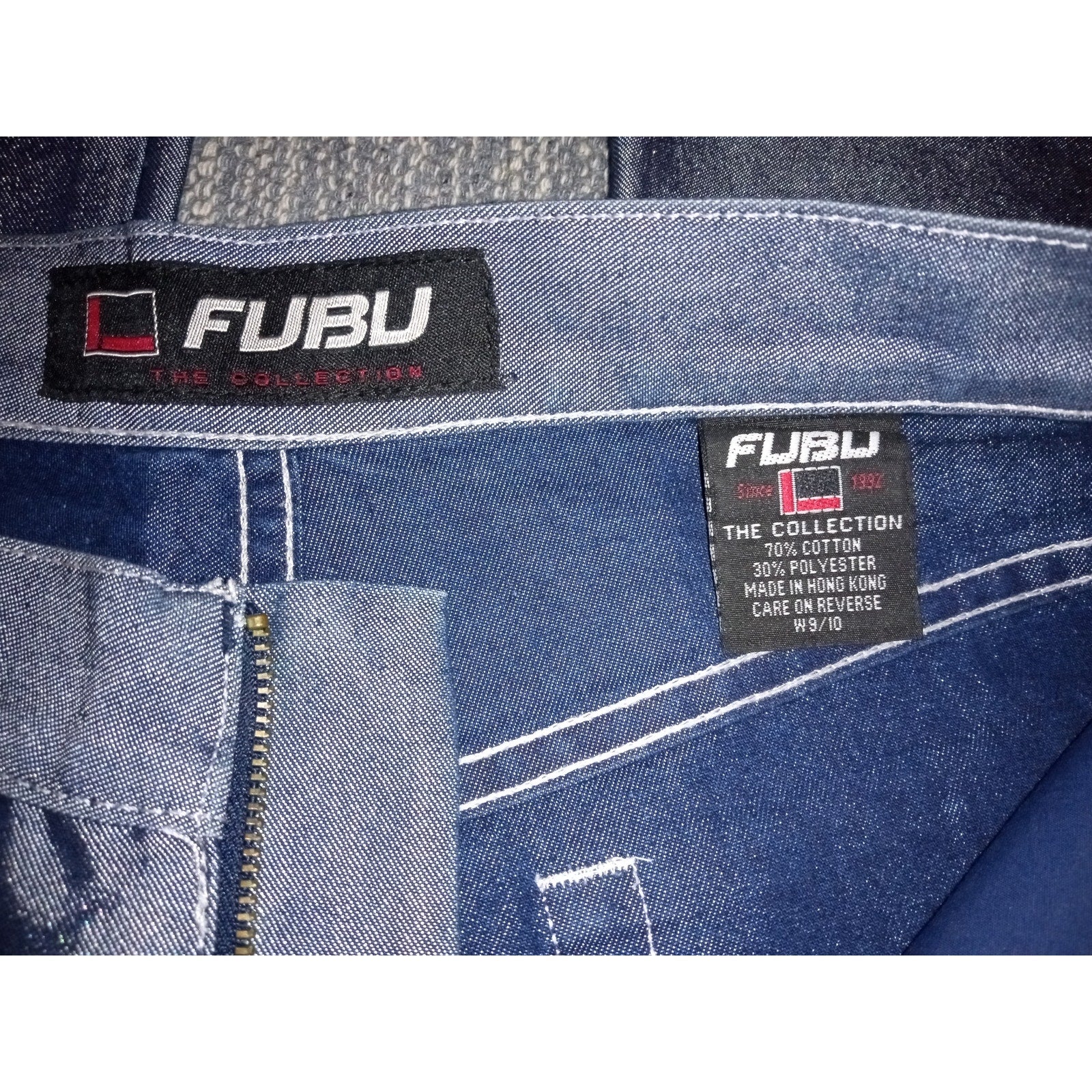 Vintage Y2K Fubu Sparkle Jeans Sz 9/10
