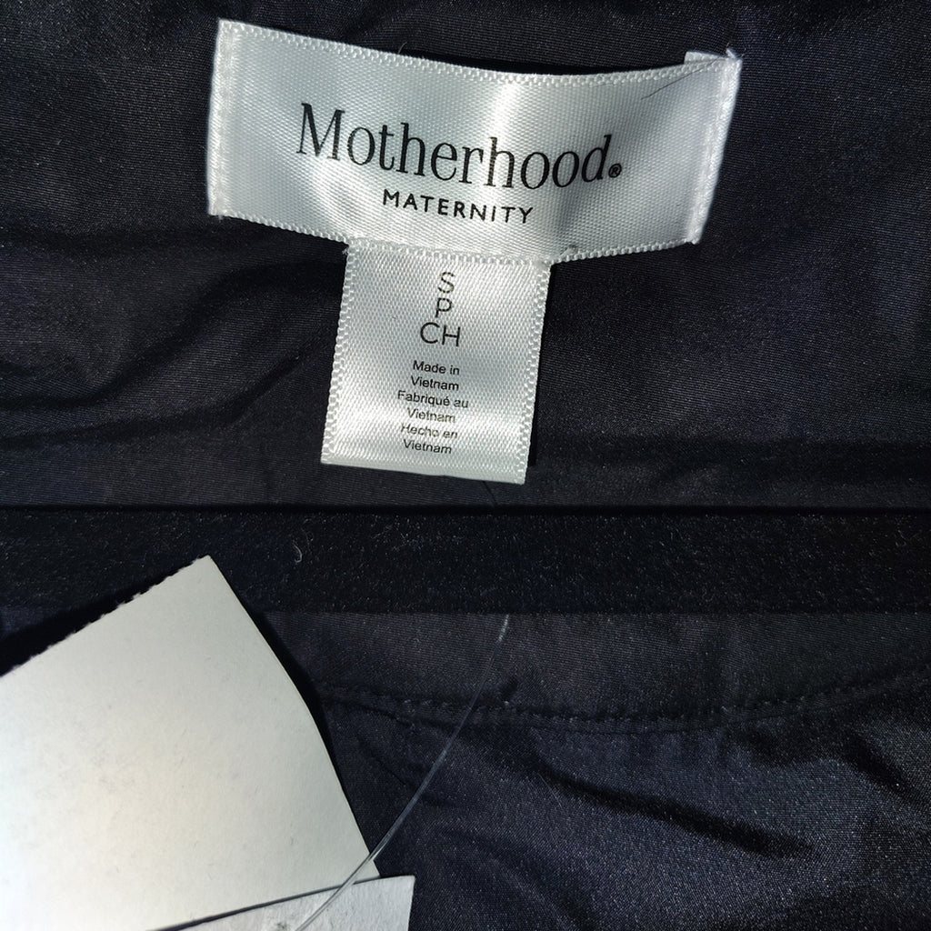 Motherhood Maternity Sz S The Snug Coat w/ Faux Fur Hood