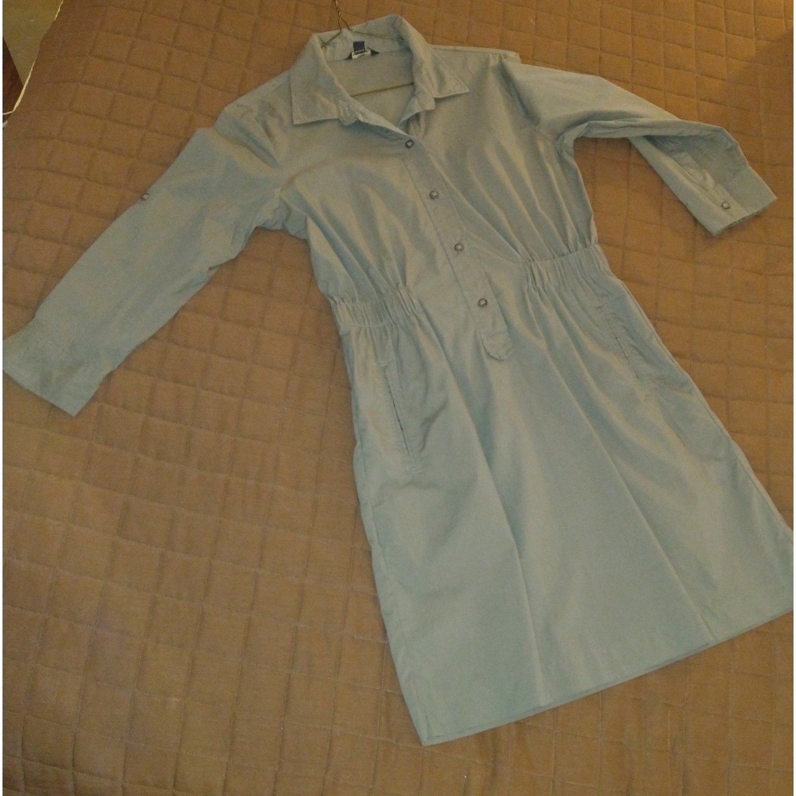Banana Republic Sz 8 Khaki dress