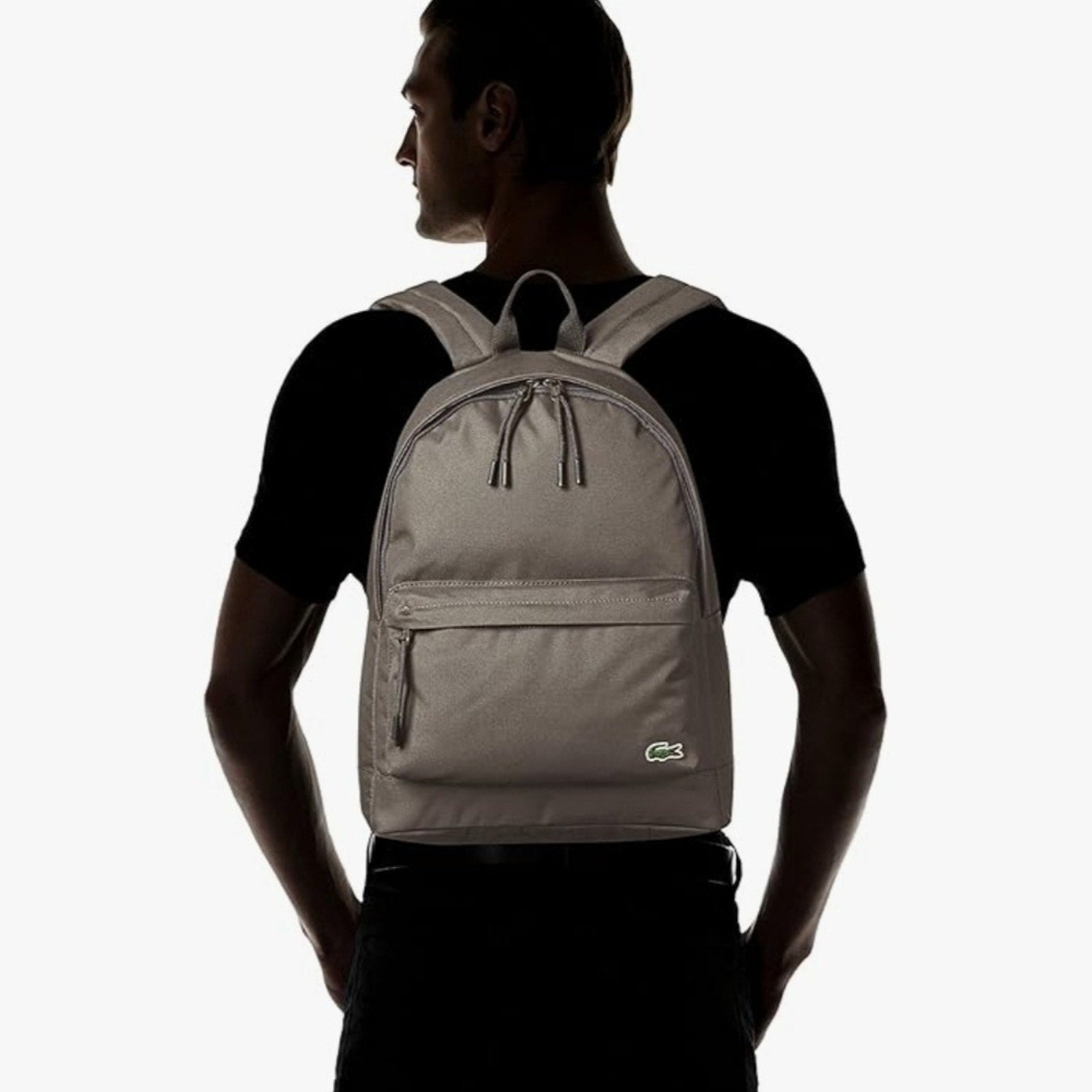 Lacoste Olive Green Men's Backpack