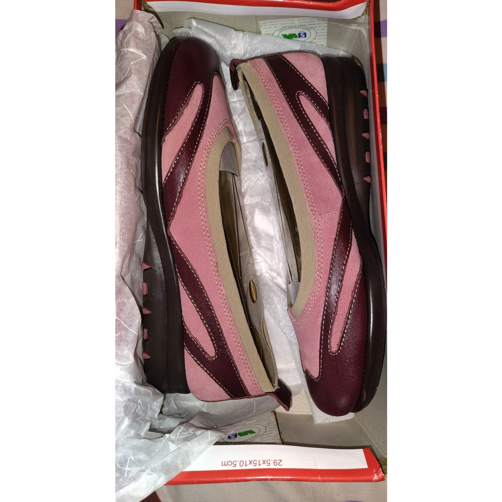 Aerosoles suede Ambush Loafers SZ 8W in Purple Combo
