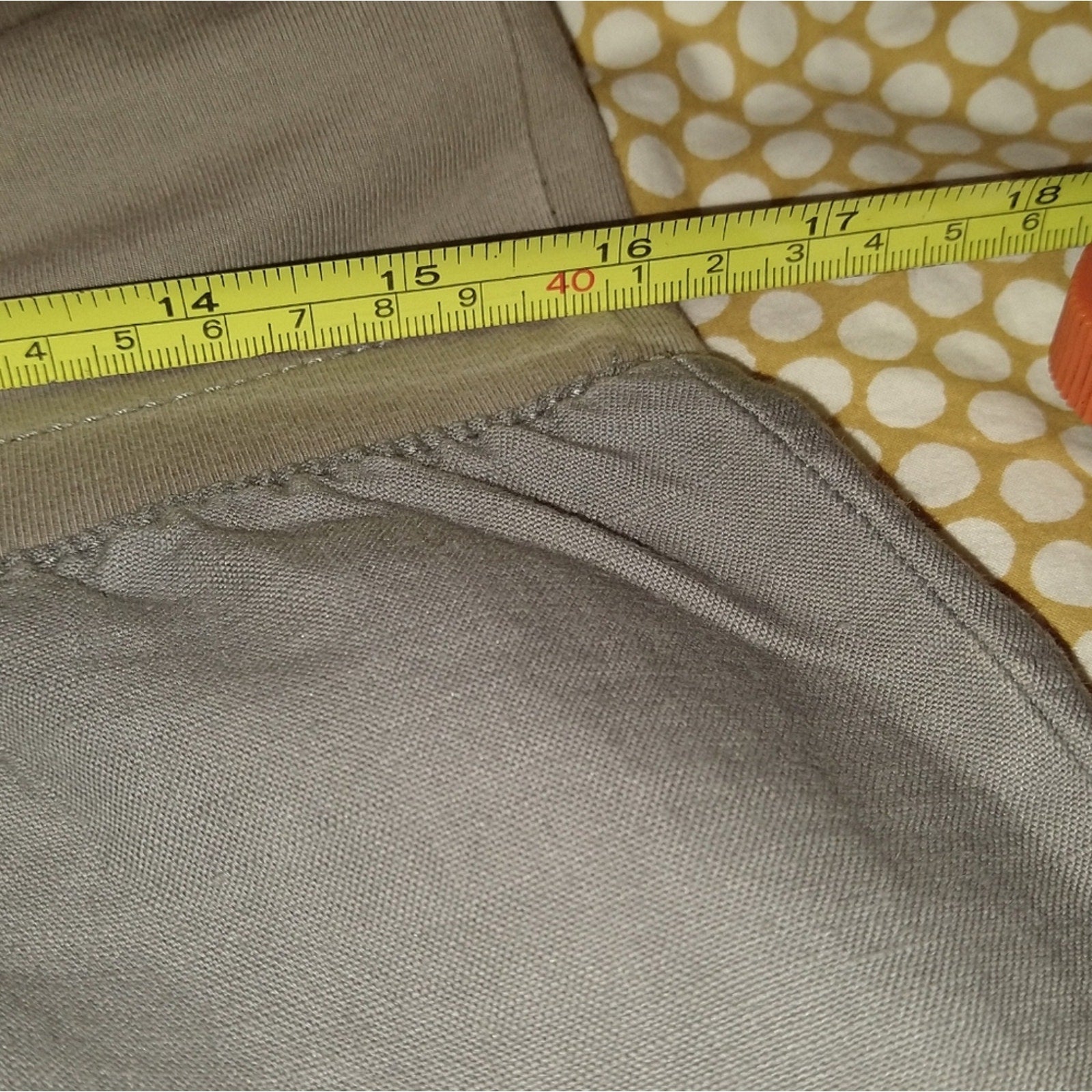 Rollover waist Linen pants NWOT sz M