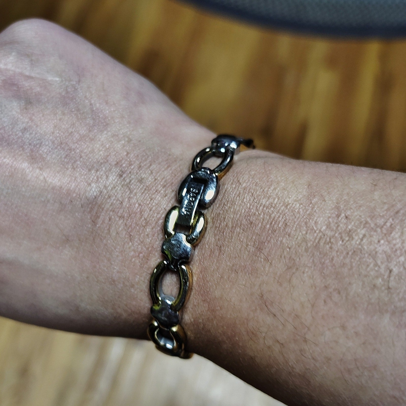 Sabona Two Tone Copper Magnetic Bracelet