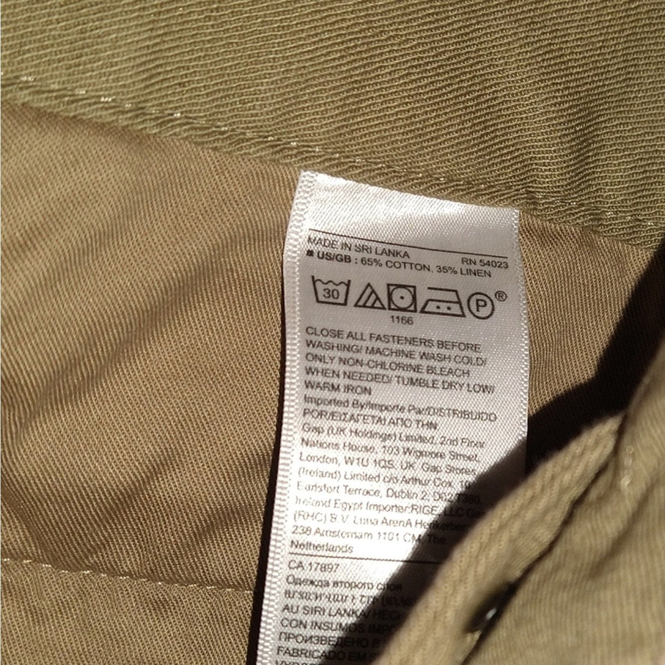 Banana Republic linen pants NWOT sz 12
