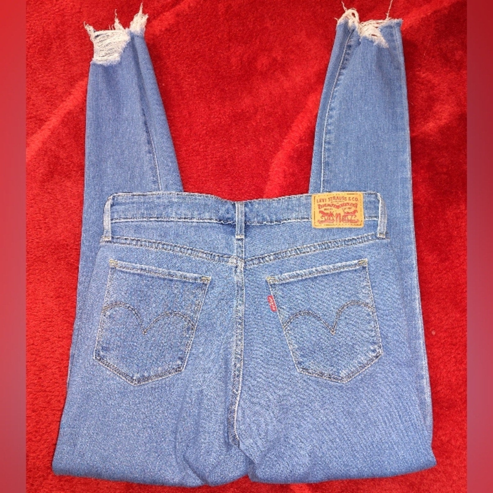 Levi's 711 Skinny Ankle Jeans 26