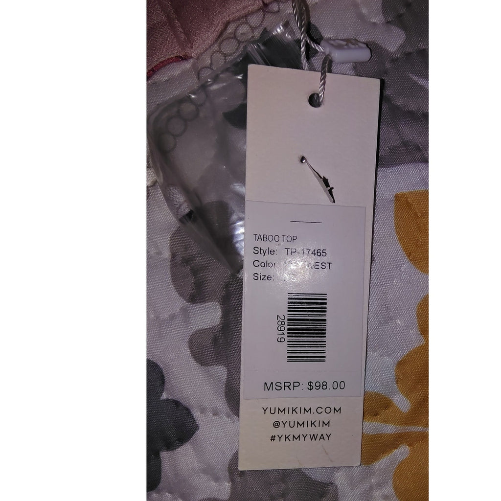 Yumi Kim NWT Cropped Floral Halter SZ XS
