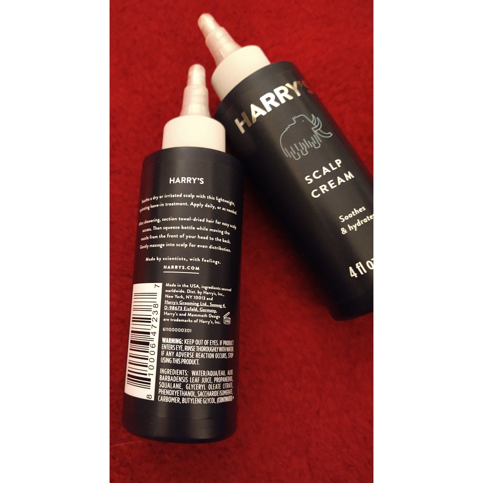 Harry's Scalp Cream Lot of 2
