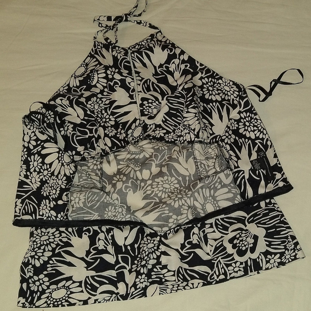 INC Peek- a-boo Halter top Sz 8