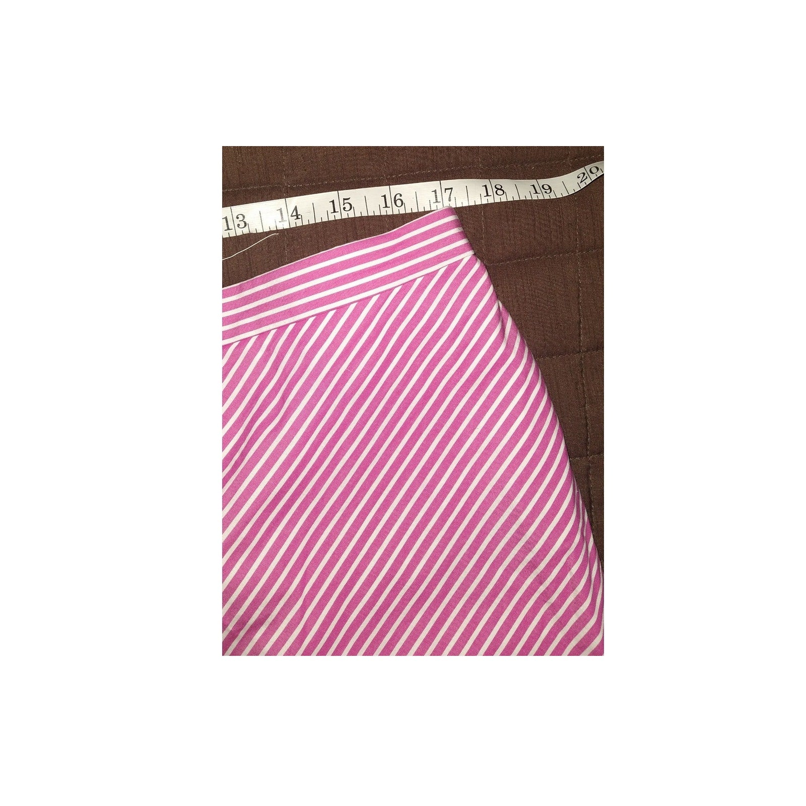 Ralph Lauren Pink Chevron Cotton Mini Sz 14