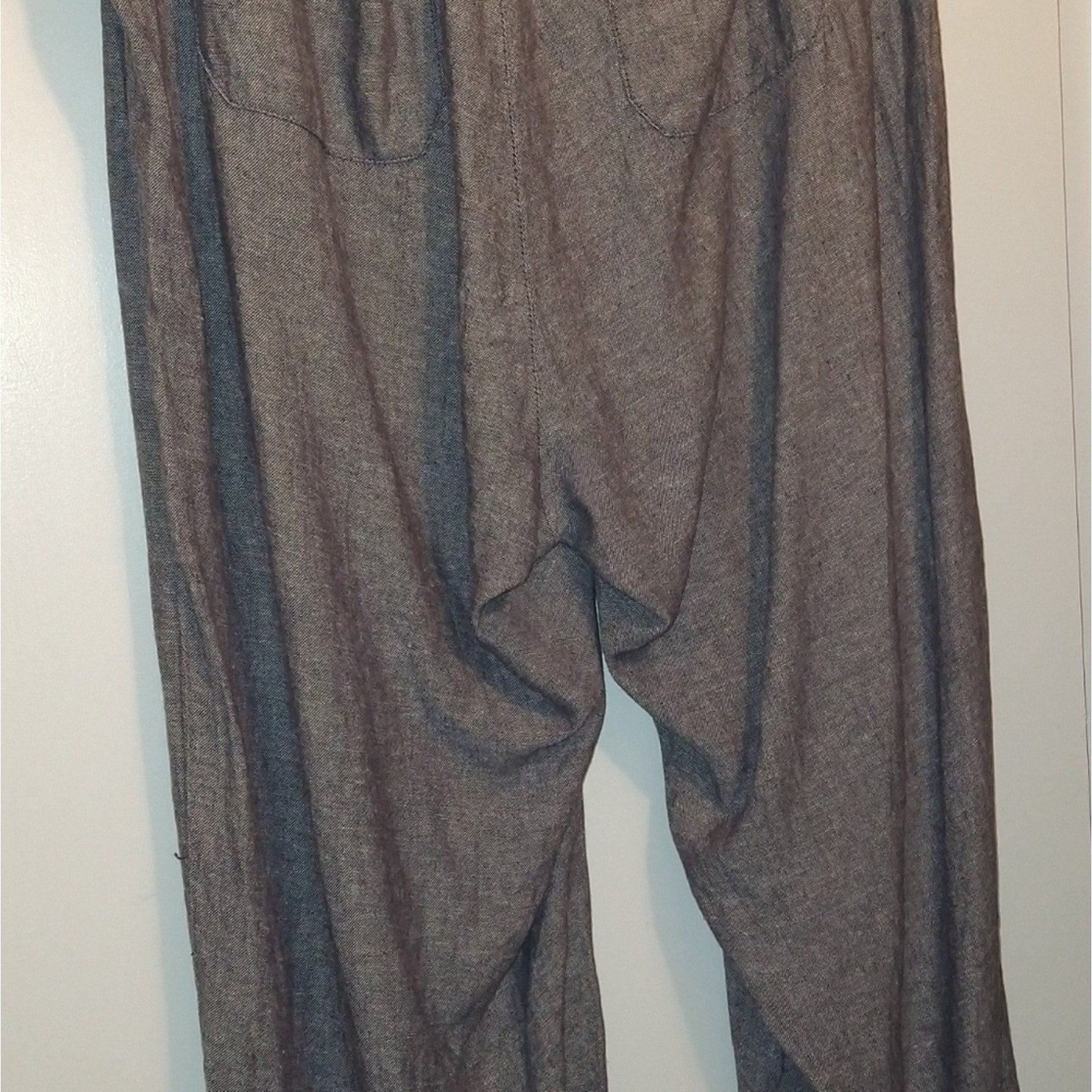 Old Navy NWT Linen-Blend Wide-Leg Pants 2X