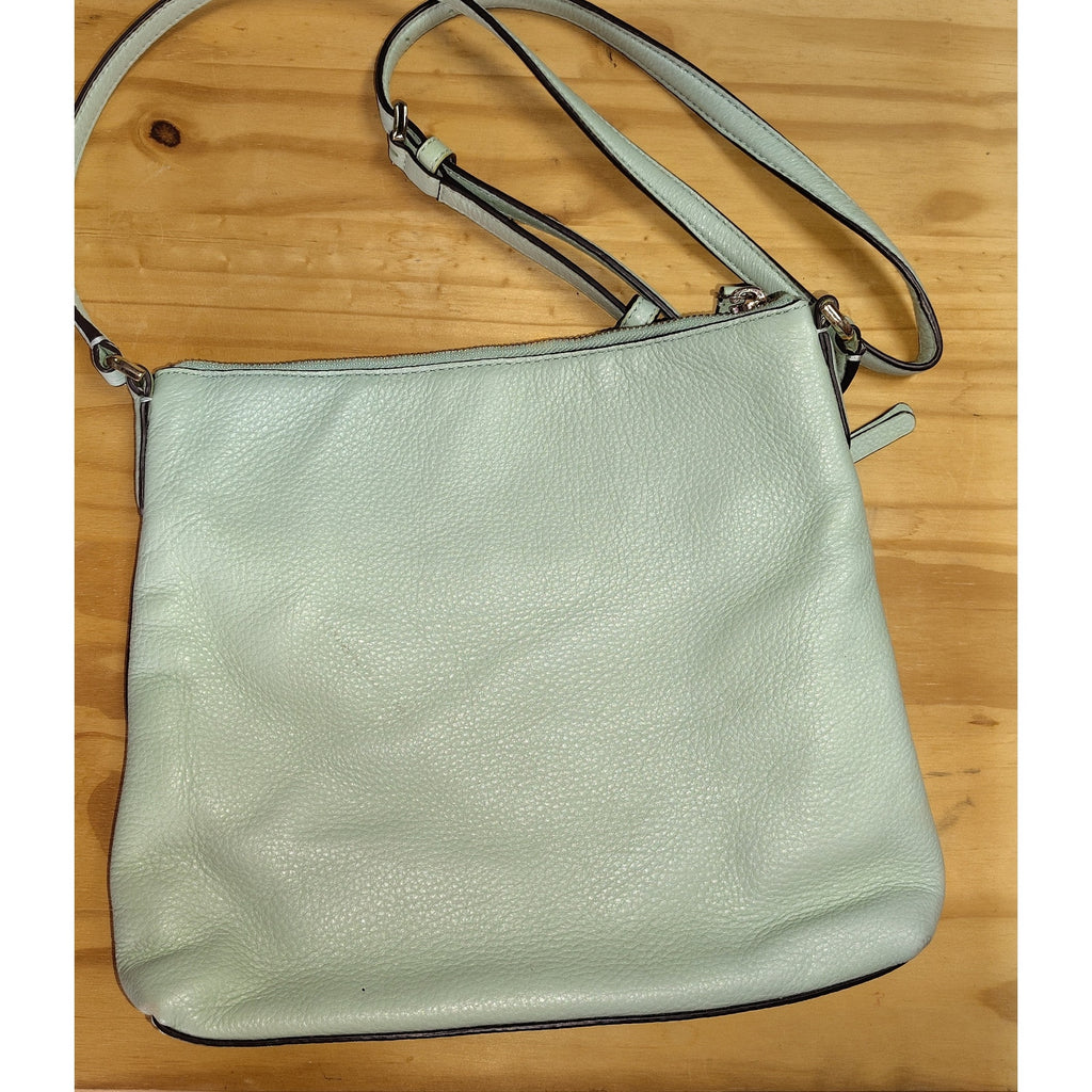 Kate Spade Soft Pebble leather Crossbody in Mint