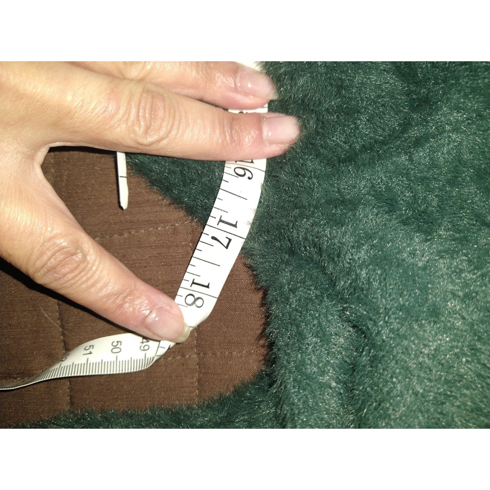 Savage Fenty x fuzzy green XS