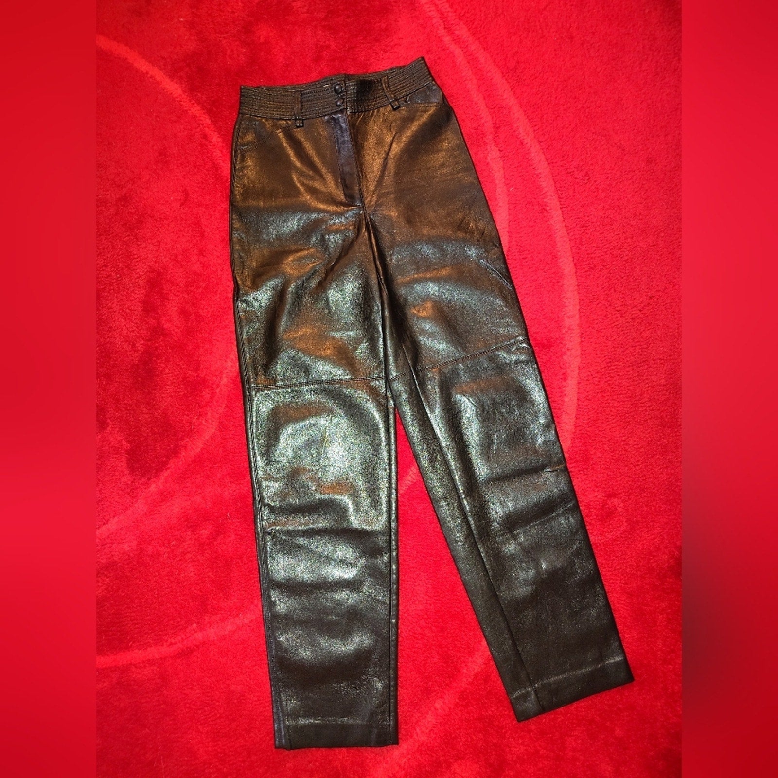 Wilfred Vegan Leather Straight Leg Pants SZ 2