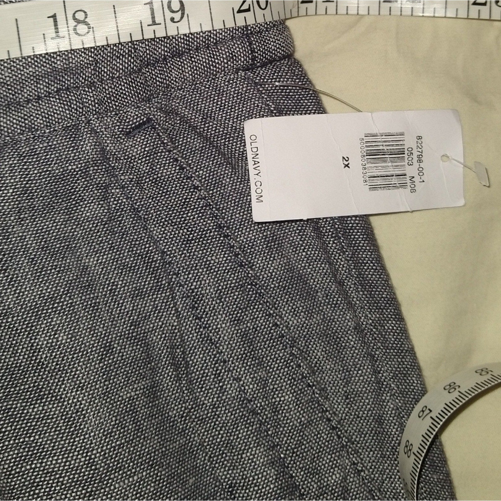 Old Navy NWT Linen-Blend Wide-Leg Pants 2X