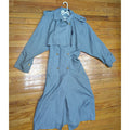 Vintage Light blue trench sz 12
