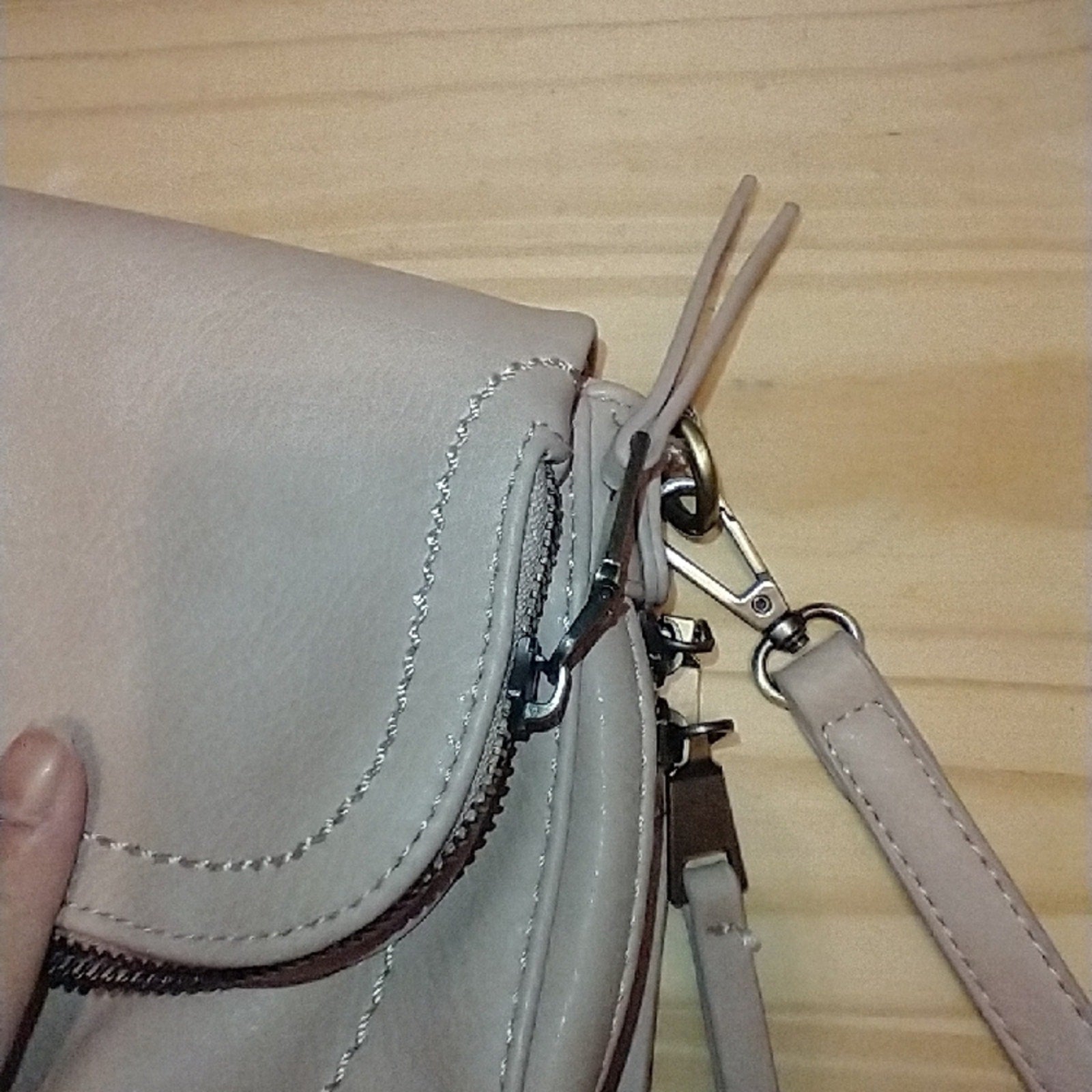 Antik By Anthropologie NWOT Vegan Small Bag in Blush