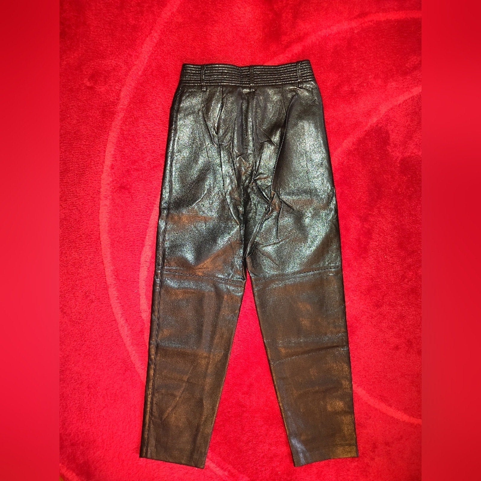 Wilfred Vegan Leather Straight Leg Pants SZ 2