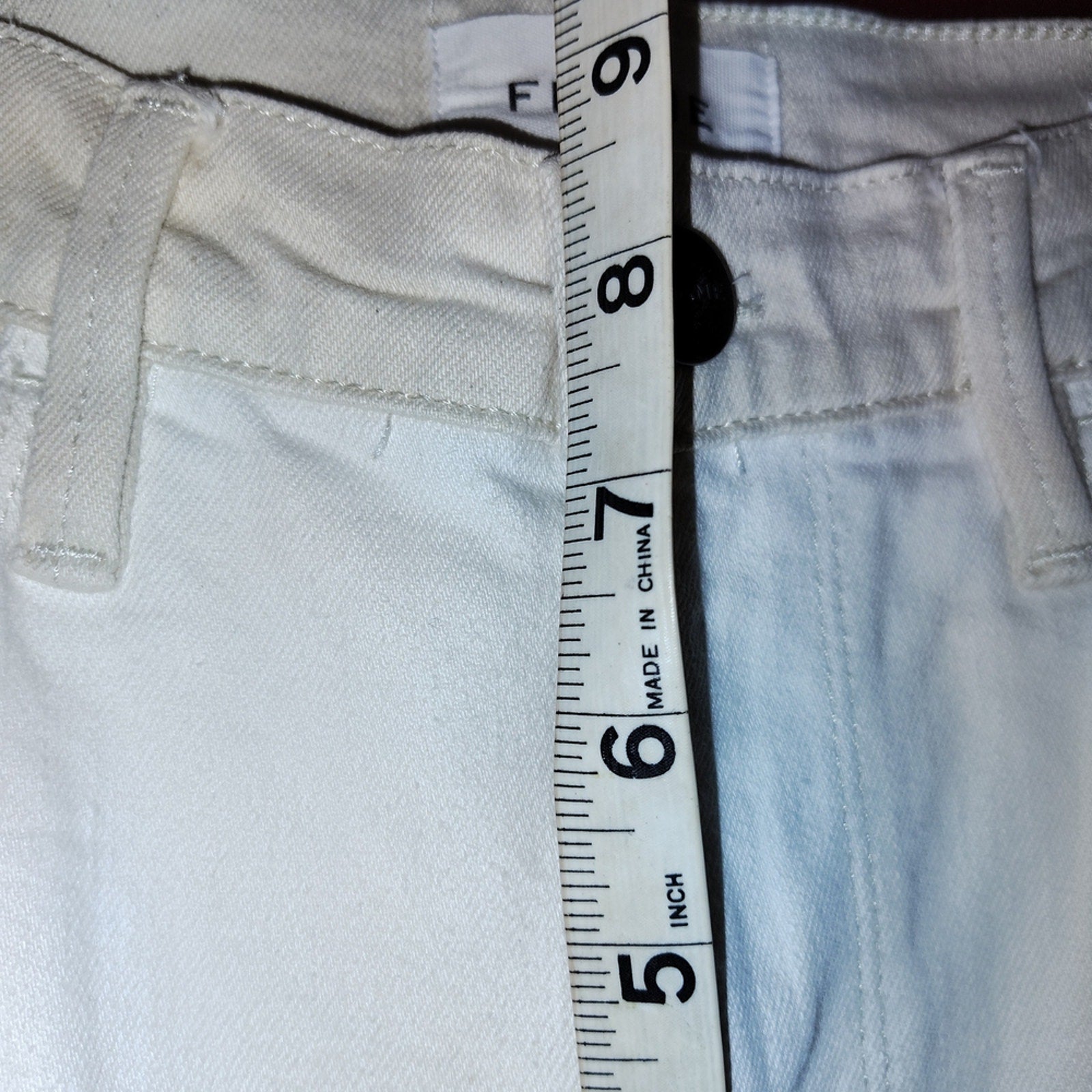 Frame Denim 2 Tone Le Crop Mini Bootcut Sz 26