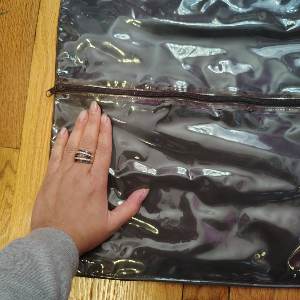 INC International Concepts Black Trim Garment/Accessories Bag