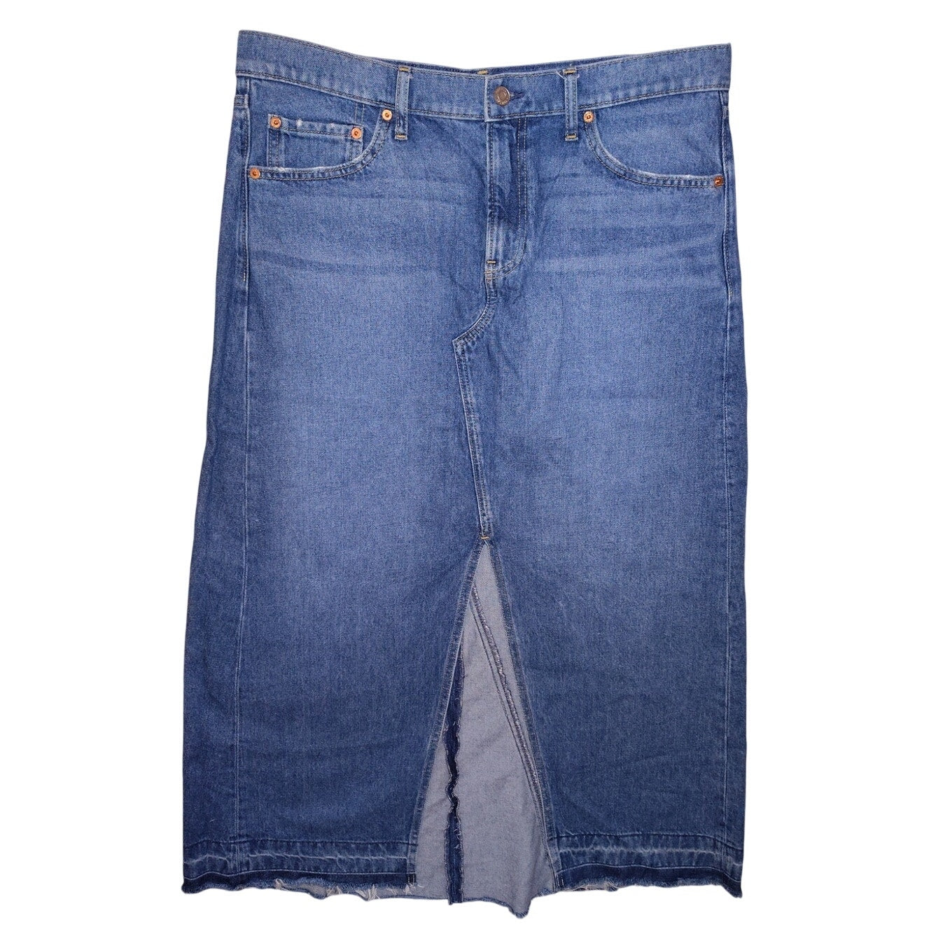 GAP size 14/32 Denim Maxi Skirt Pristine