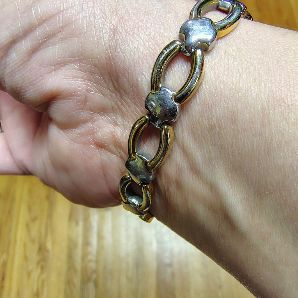 Sabona Two Tone Copper Magnetic Bracelet