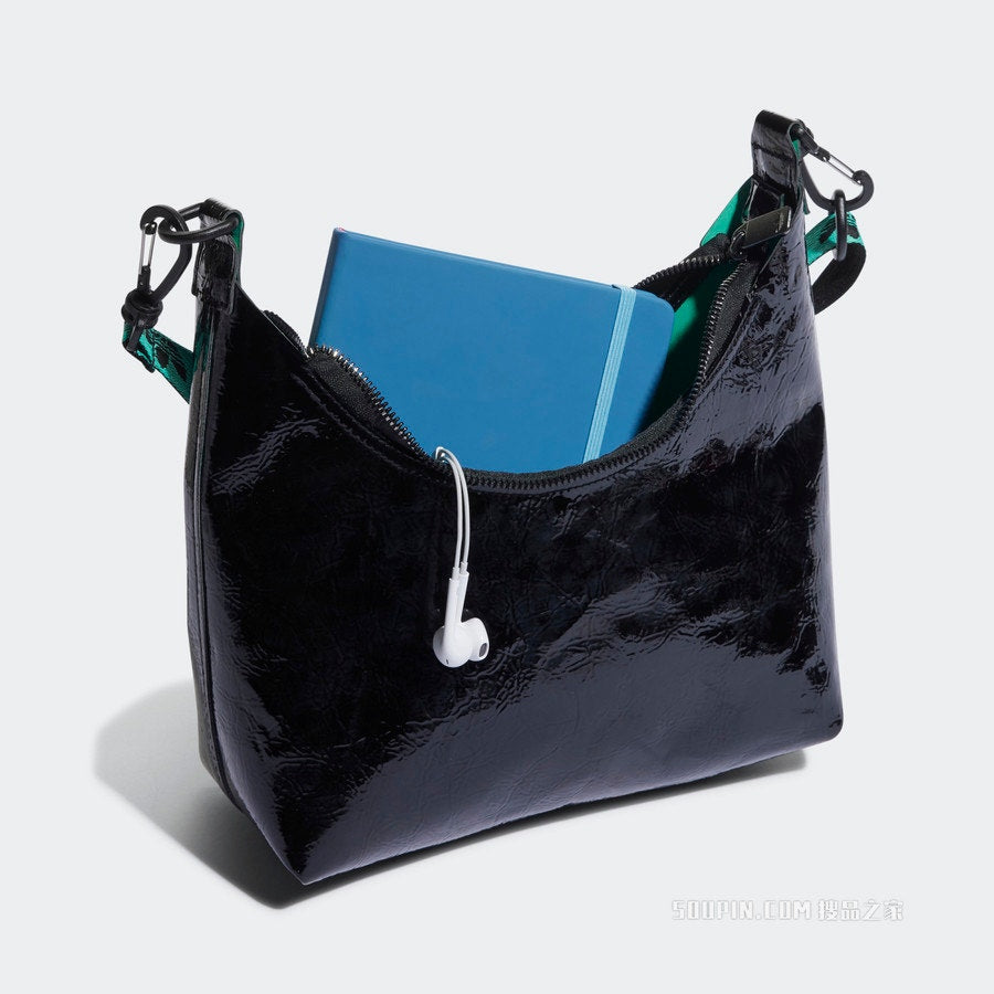 ADIDAS cabin bag reversible Mini Airliner in Black & Teal