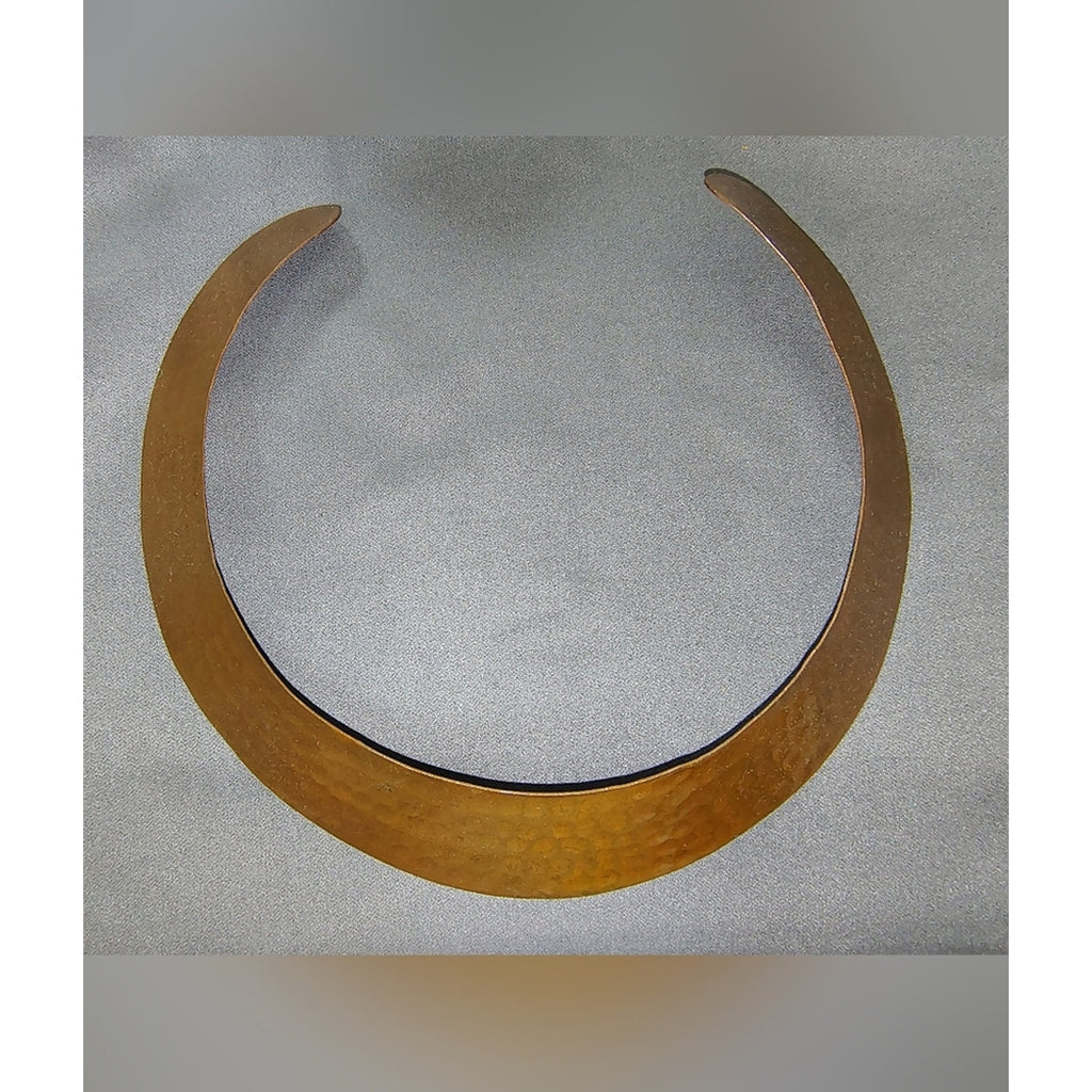Vintage Copper Hammered Choker