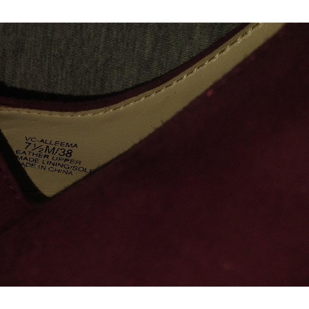 New Vince Camuto Alleema suede slingbacks Sz 7.5