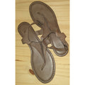 Frye Pebble Leather Sandals Sz 10 in Taupe